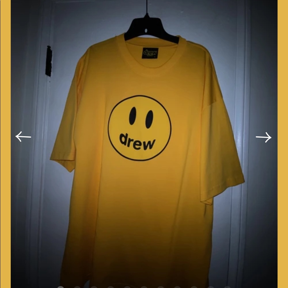 Drew House mascot ss tee - golden yellow, M